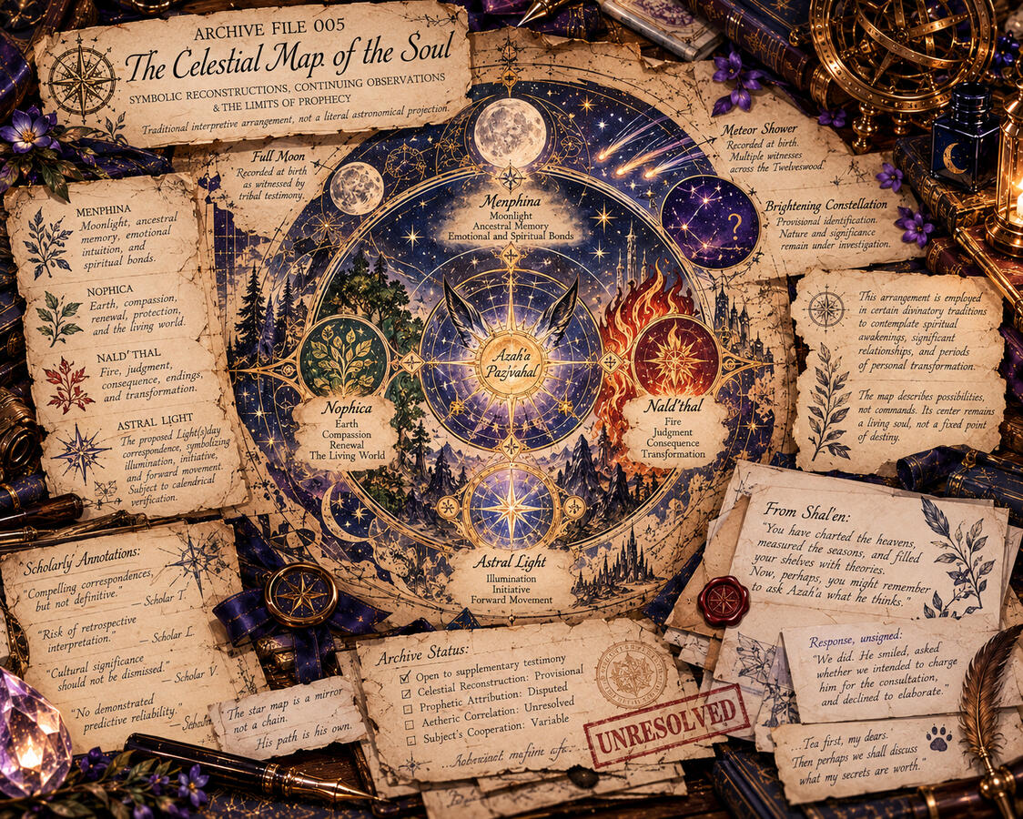 The Celestial Map of the Soul - Click to Enlarge The Celestial Map of the Soul - Click to Enlarge